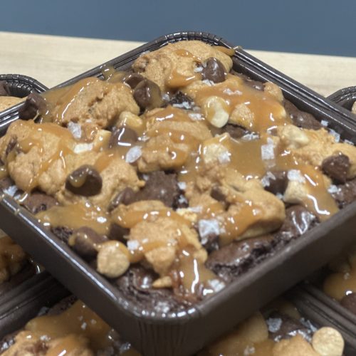 Salted Caramel Chocolate Chip Brookie (Box of 4)